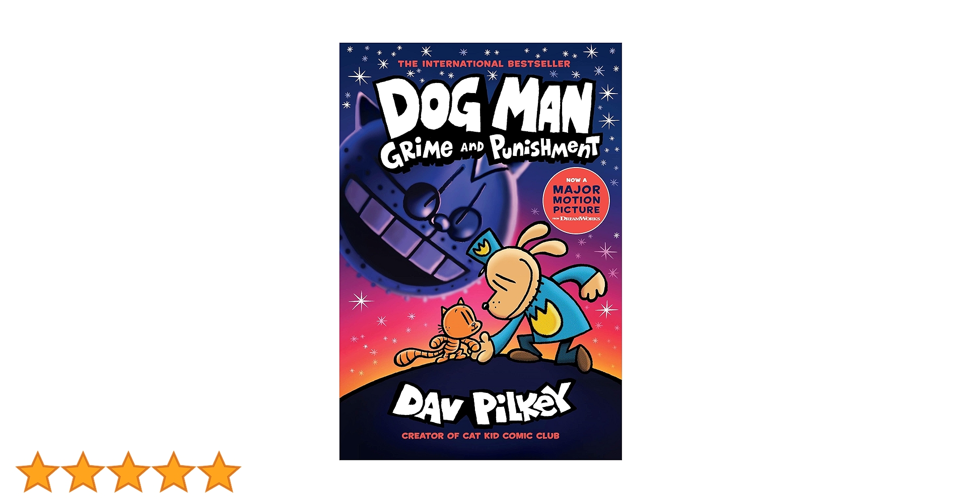 DOG MAN 英語版 9冊 Dog Man 9: Grime and Punishment: Volume 9 : Pilkey, Dav